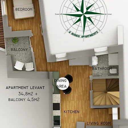4 Winds Apartment *
