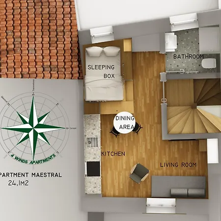 Apartamento 4 Winds *